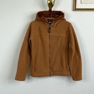 Athleta Sherpa Lined Fleece Hooded Hoodie